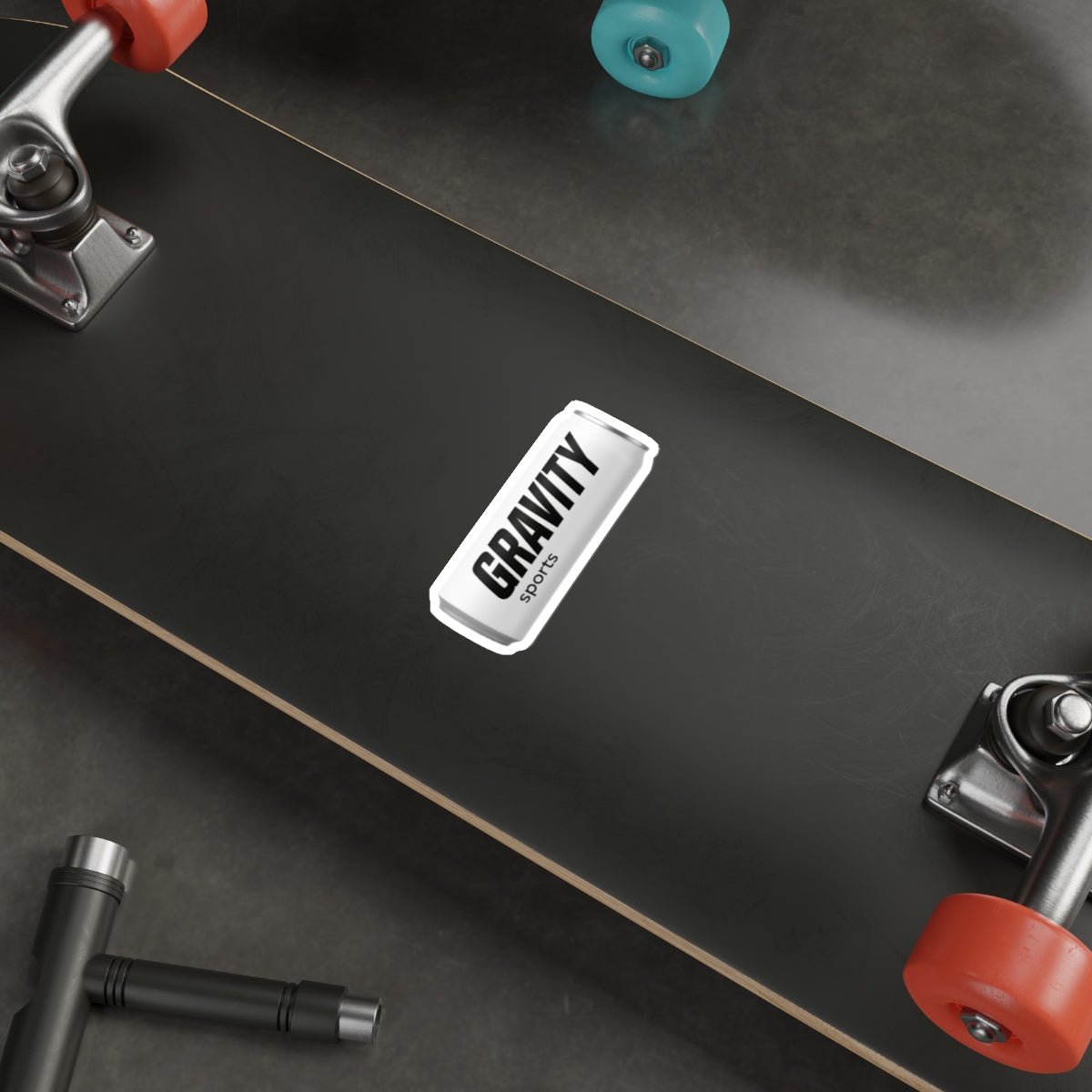 'GRAVITY sports' Can Logo Sticker - Gravity Sports