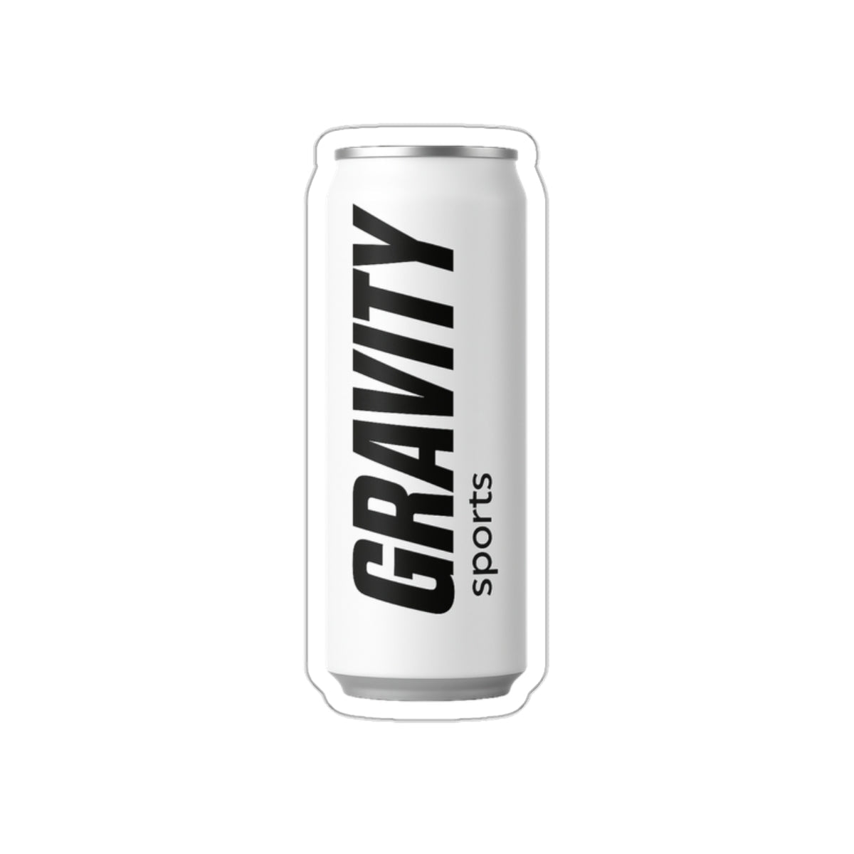'GRAVITY sports' Can Logo Sticker - Gravity Sports