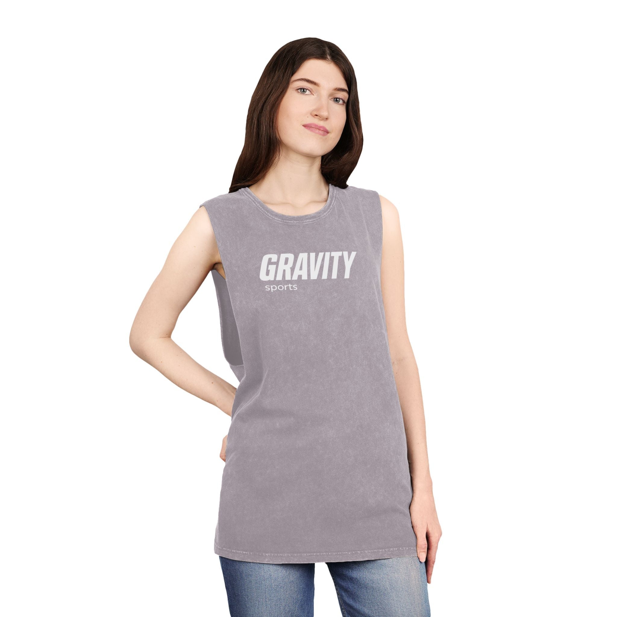 Proverbs 22:6 Stonewash Tank Top - Gravity Sports