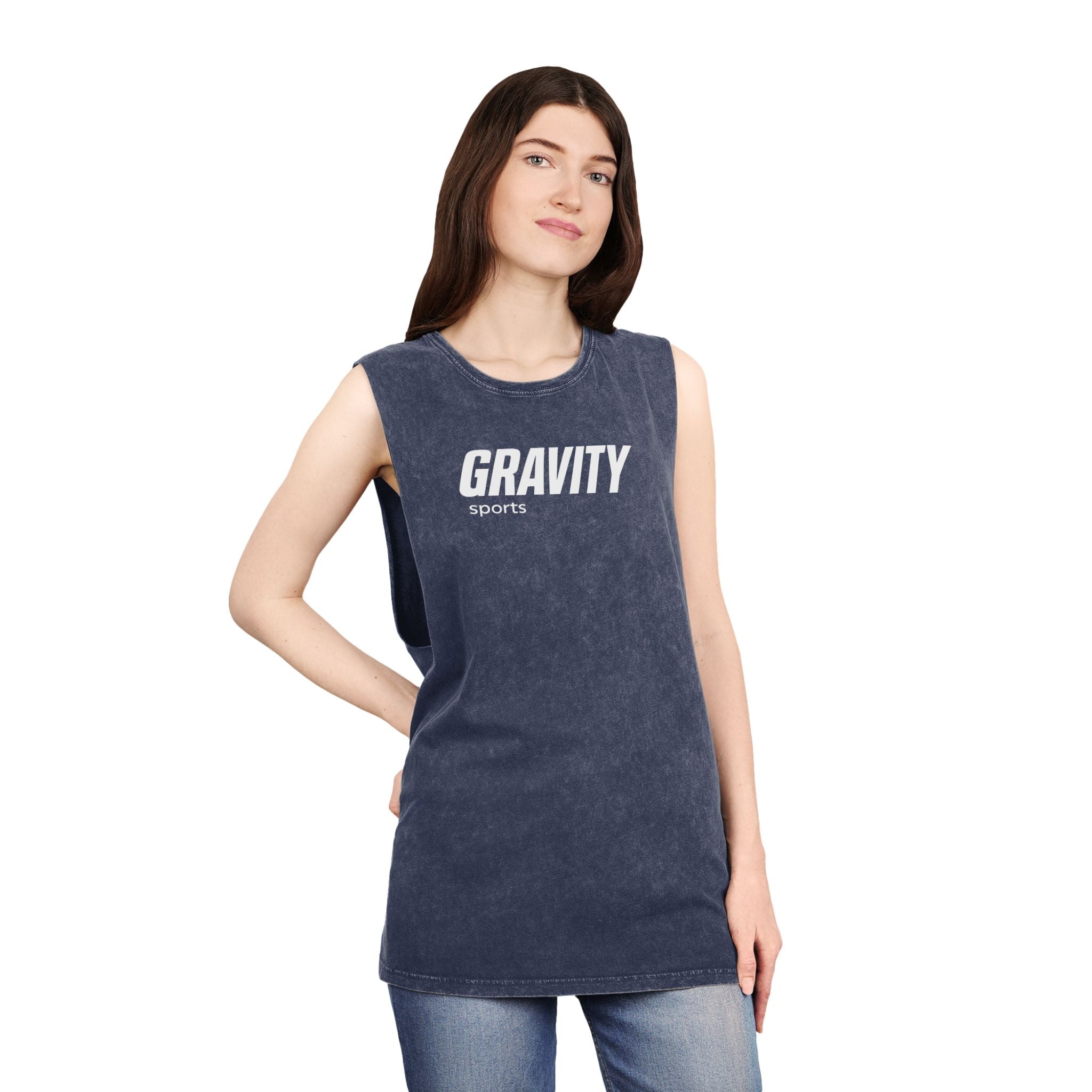 Proverbs 22:6 Stonewash Tank Top - Gravity Sports