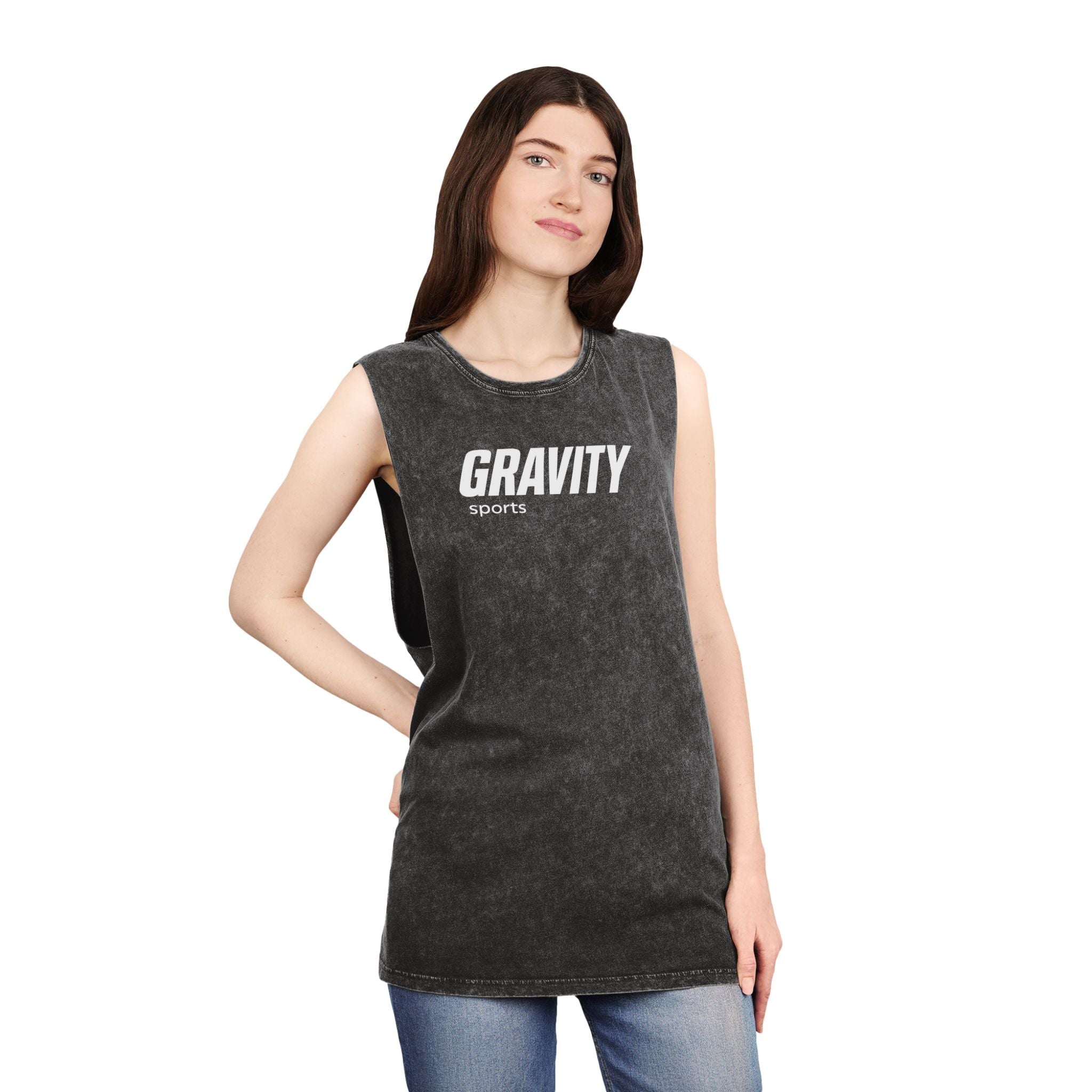 Proverbs 22:6 Stonewash Tank Top - Gravity Sports